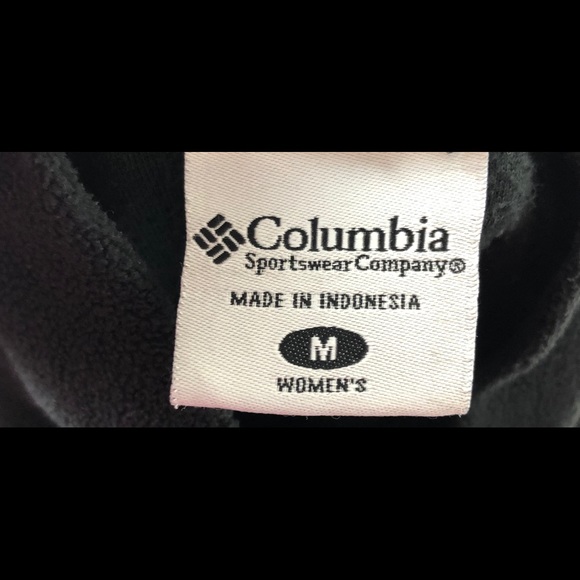 Columbia, Mock Neck Pullover Fleece EUC Sz M - Picture 10 of 11